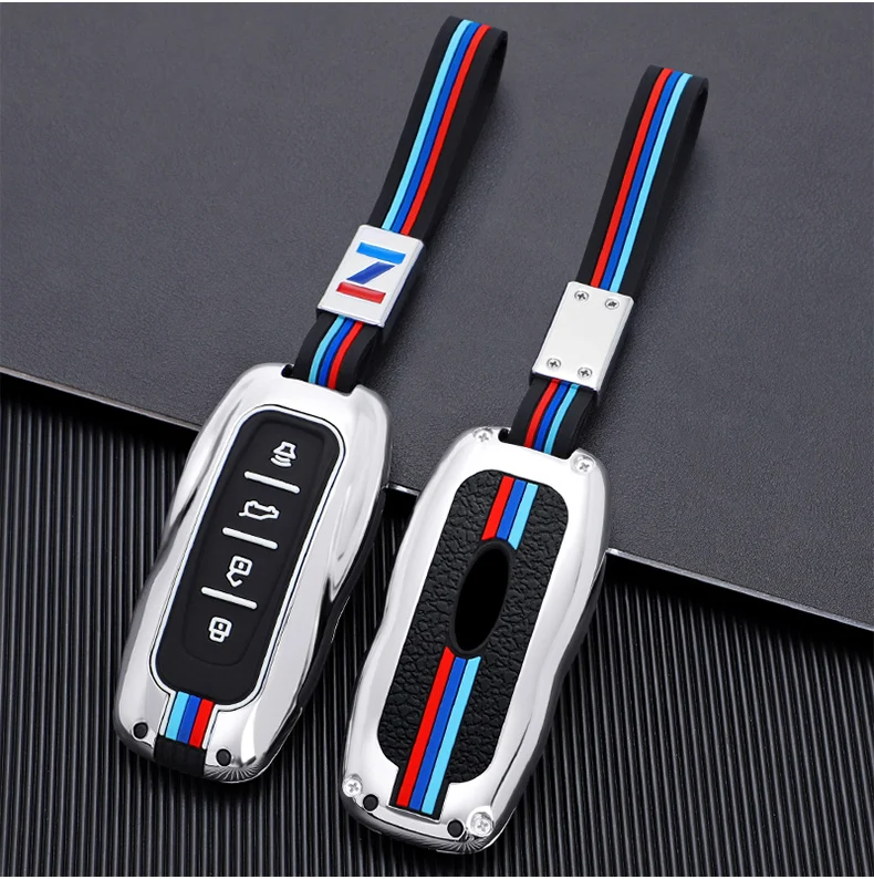 Custodia per chiave auto in Silicone in lega di zinco gradi protezione completa per Ford EQUATOR 2021 portachiavi accessori per portachiavi protezione per chiave 21 Custodia per chiave auto in Silicone in lega di zinco gradi protezione completa per Ford EQUATOR 2021 portachiavi accessori per portachiavi protezione per chiave - S7b23a6e6732041dfbc215bffe85e55f3F
