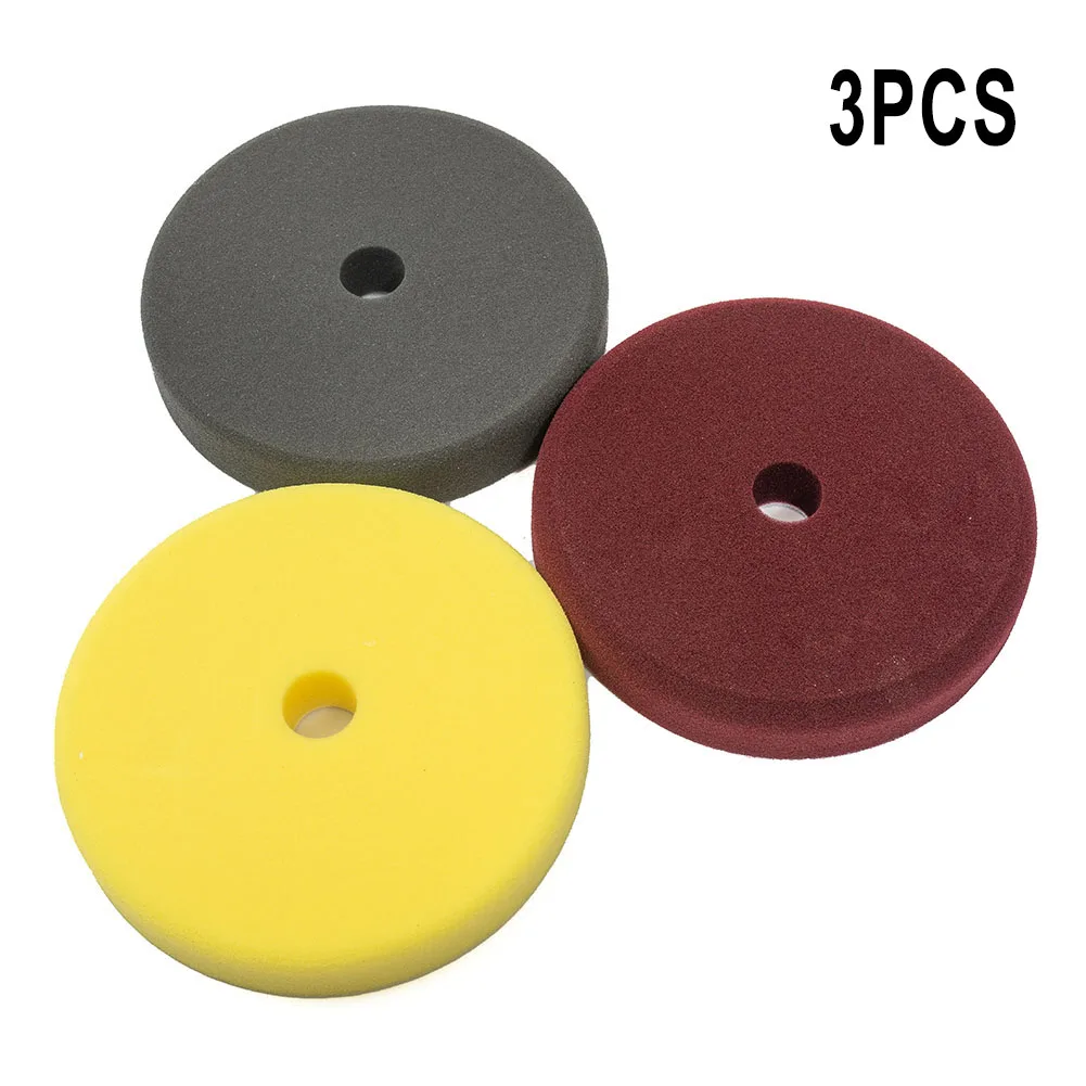 

3PCS Sponge Buffing Pads Foam Polishing Pads Kit 7in Sanding Disc For Car Buffer Polisher Polishing Waxing Power Tool