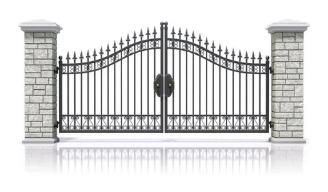 Hot Selling Iron Sheet Gate Design Cast Iron Gate Design Wrought Iron Gate 3