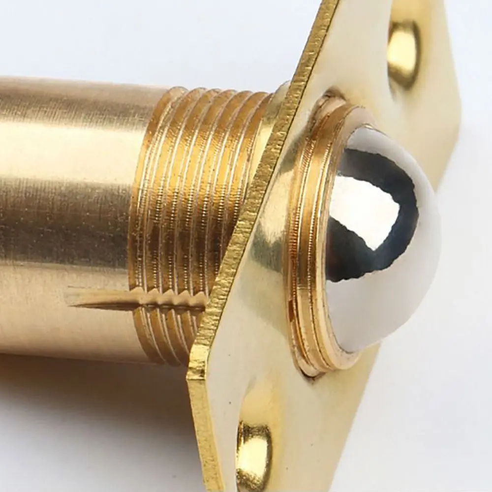 Closet Door Ball Catch with Screw Cabinet Gate Spring Roller Ball Door Latch Set Adjustable Stopper Furniture Hardware 1Set