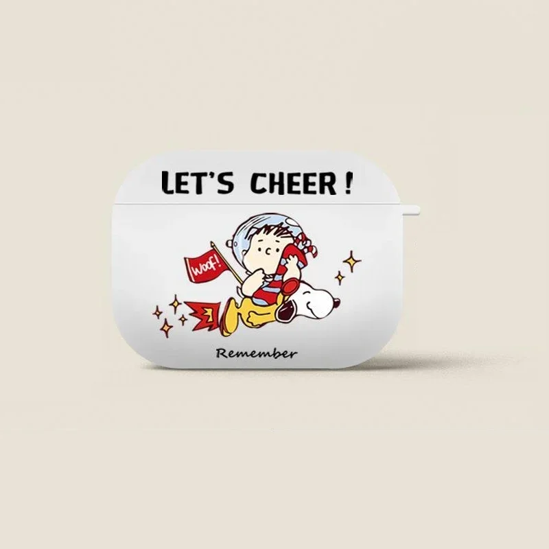thumbnail image 1 of Funda de silicona Snoopy Charlie Brown para AirPods 1 2 3 Pro Fashion Animation Funda a prueba de golpes para auriculares Bluetooth para AirPods Shell, 1 of 5