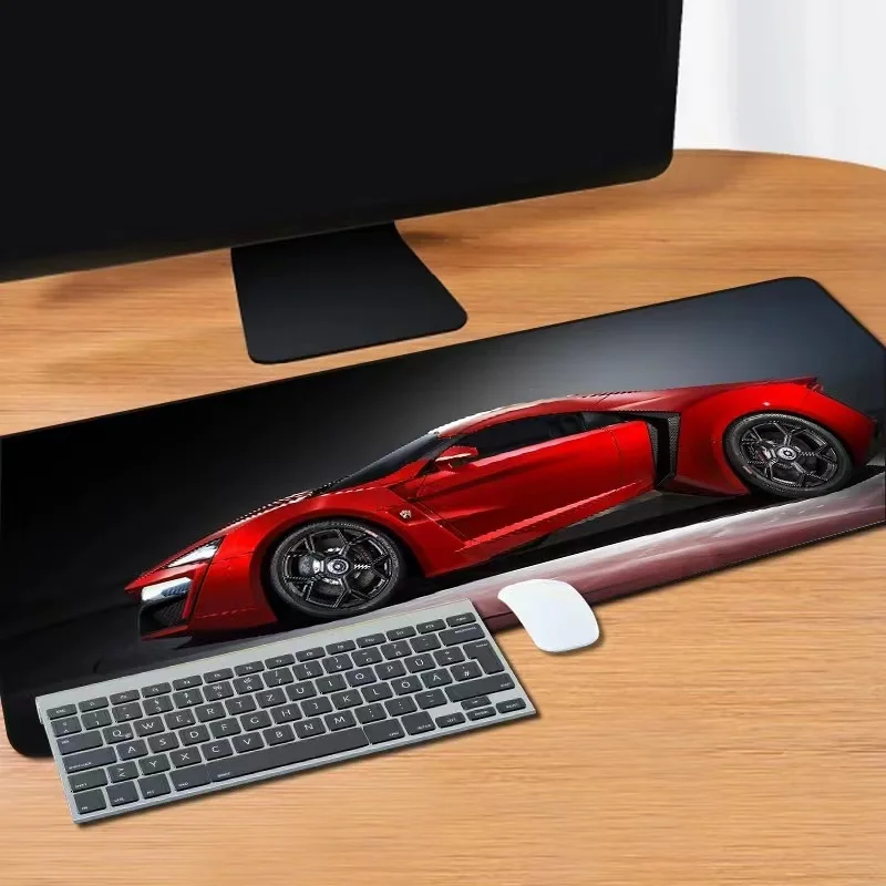

Новинка 2023, изысканный резиновый коврик для мыши в виде спортивного автомобиля для компьютерных игр и офиса