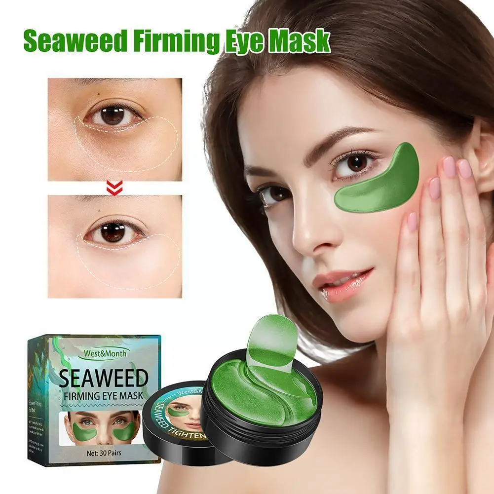 Seaweed Eye 30pairs Remover Dark Circles Collagen Eyes Eye Care Anti