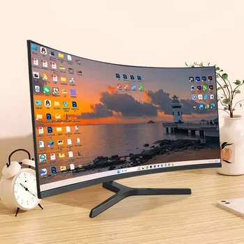 FY 34 Inch 4K Ultra Wide Curved Gaming Monitor 165Hz HDR 100% sRGB LCD Display for PC Desktop 1