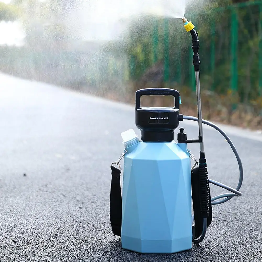 

USB Rechargeable Shouldered Sprinkler Electric Sprayer Can Watering Tools Agriculture Water Watering Bottle Atomizing Spray K3C5