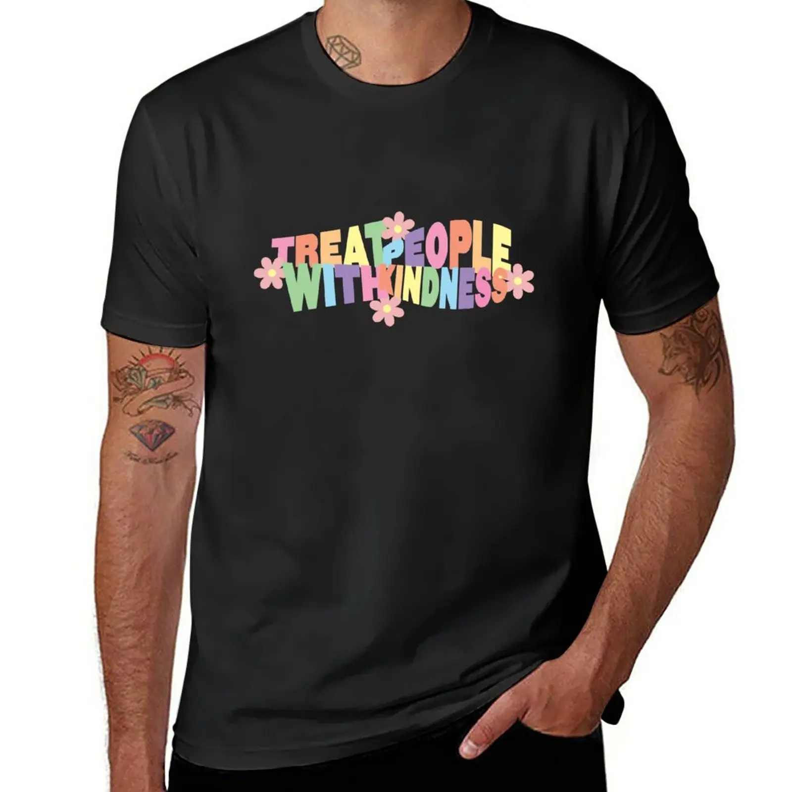 

New rainbow tpwk T-Shirt man clothes shirts graphic tees Blouse boys t shirts mens plain t shirts