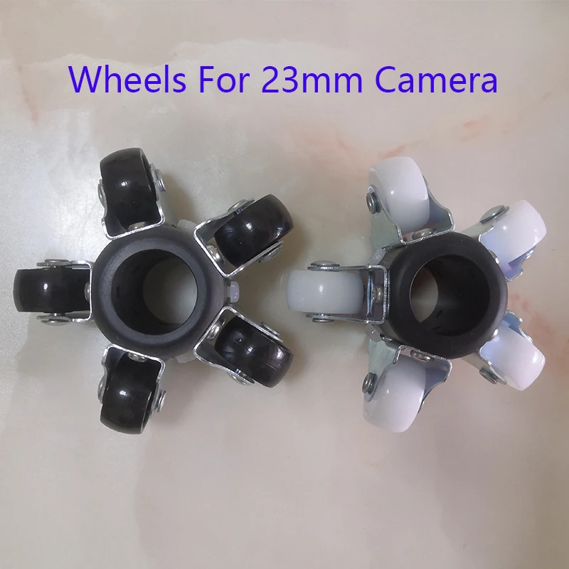 액세서리 90mm 가이드 휠 23mm 카메라 헤드 파이프 검사 카메라 용 보호 커버 배수 하수구 산업용 내시경 스키드