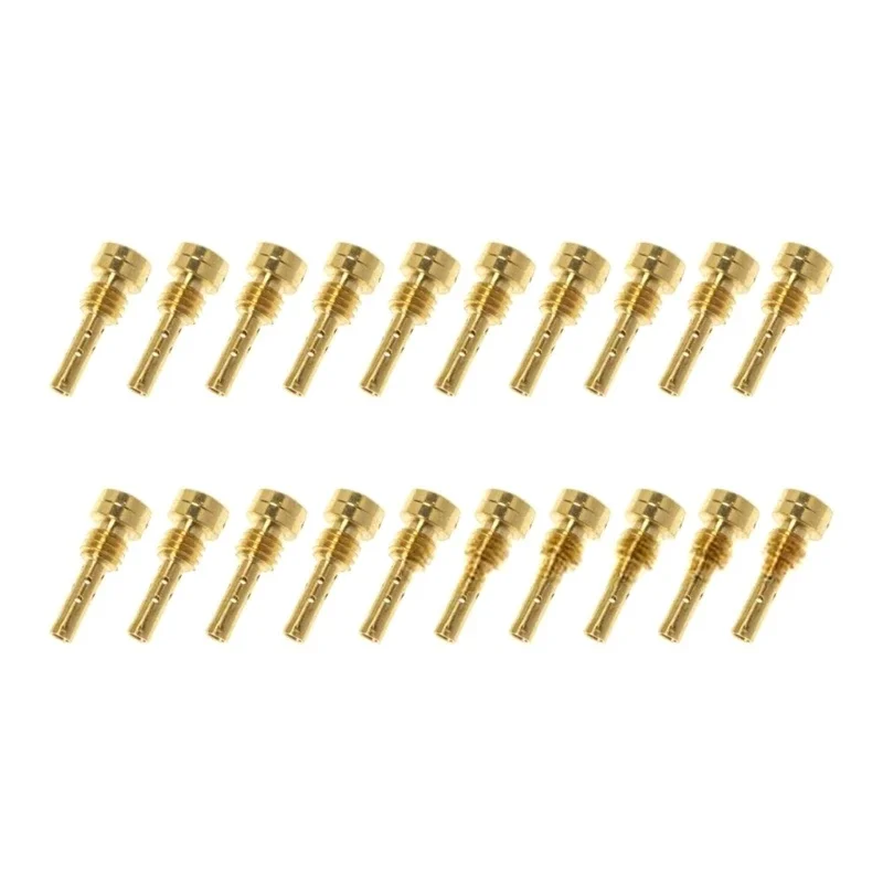 

Versatile Motorcycle Main Jet Hole Pack Injector Nozzle Lightweight for CV CVK FCE FCR Carburetor Tuning Adjusting 20pcs