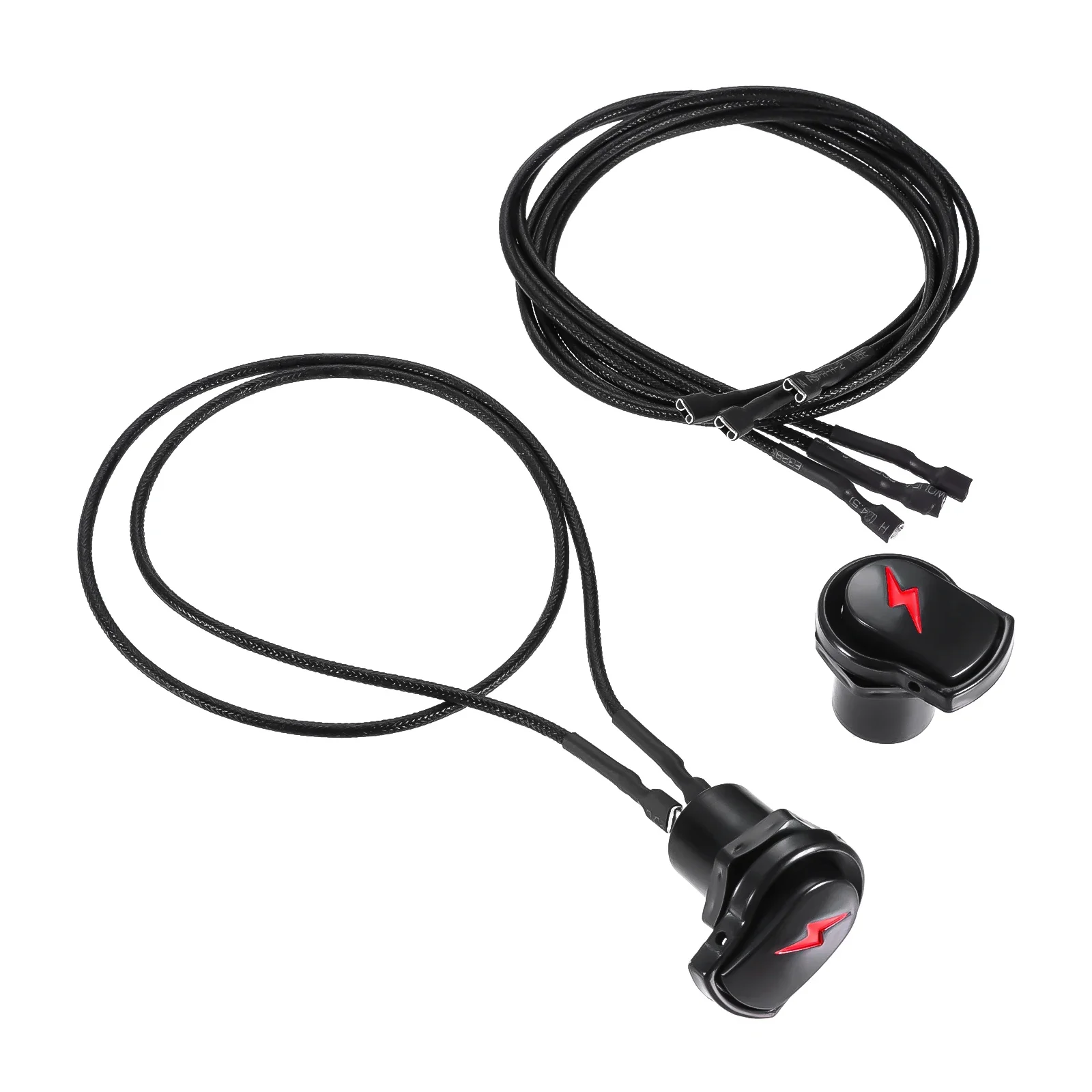 2pcs Electronic Ignition Button Switch Kit Fit for Char-Broil Surefire Grill Igniter Push Button Module Igniter w/ Wires
