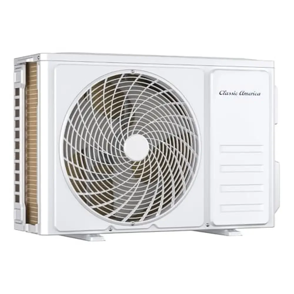 9000 BTU Mini Split AC Heat Pump 450 Sq Ft Coverage WiFi Control Energy Saving Inverter 120VAC 23 SEER2 Toshiba Compressor R410A 3