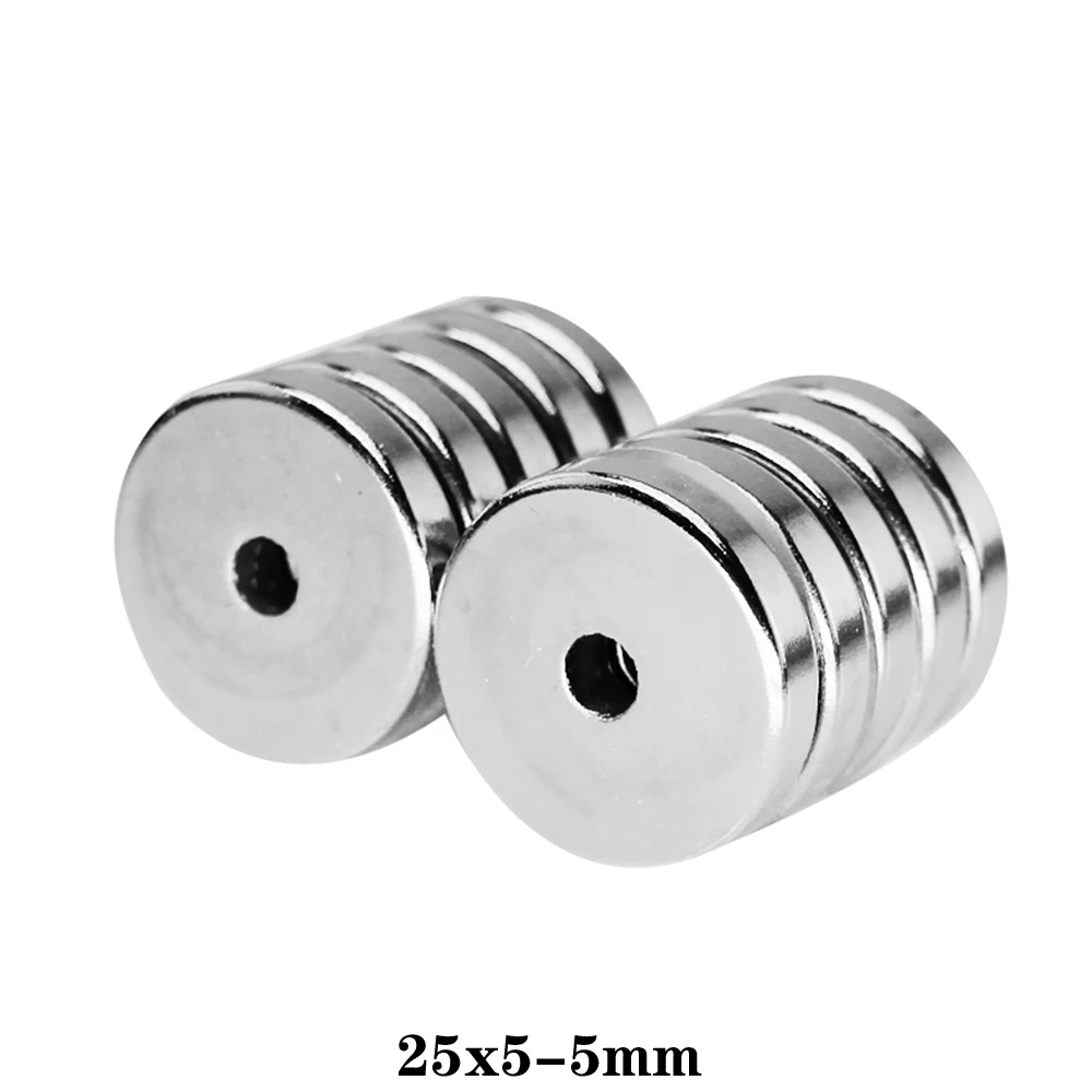 Ultra-Strong Round Magnets with Hole