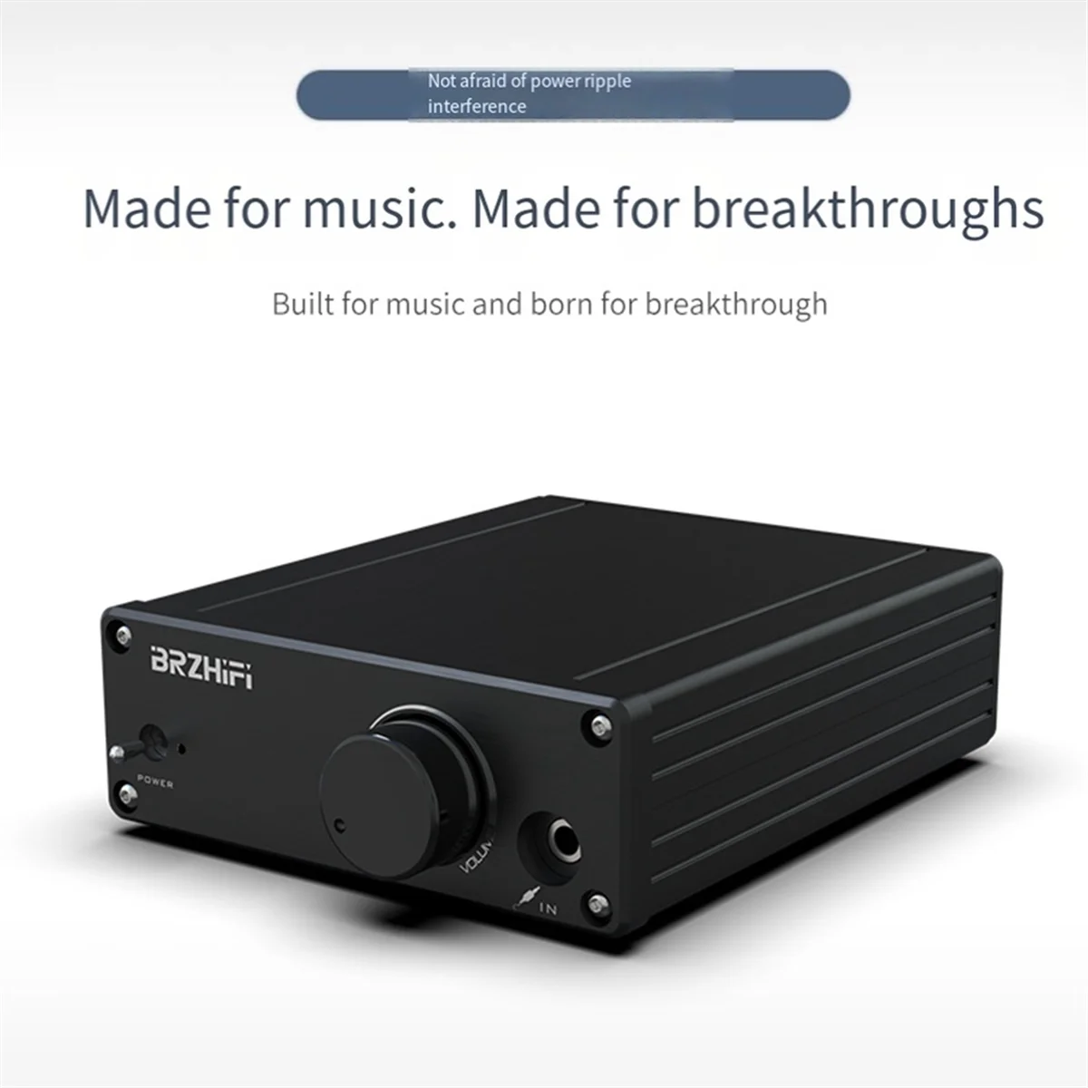 SCLS 2x80W MA12070 디지털 오디오 전력 증폭기 스피커 HiFi 스테레오 앰프 클래스 D Aux DC15-19V 검정색