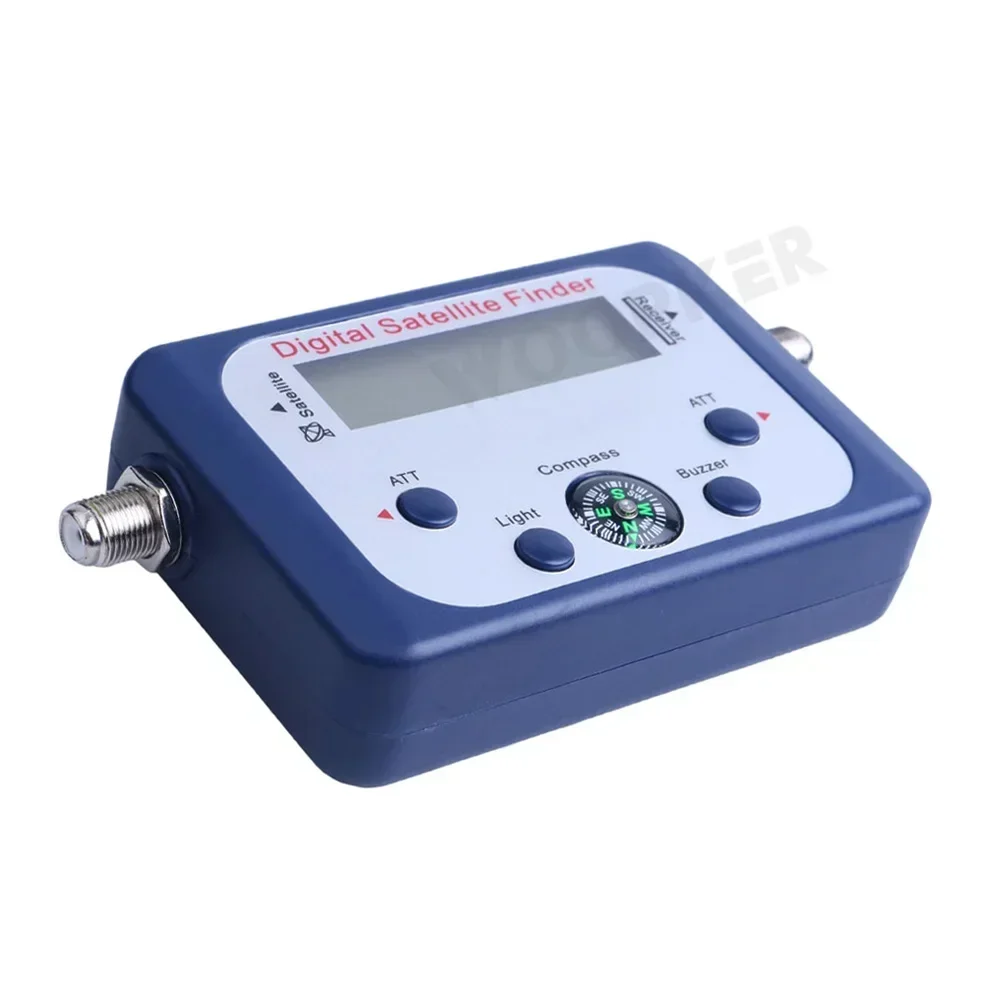 Digital Satellite Finder Satlink Tester Meter TV Signal Receiver Sat Finder with Compass and LCD Display FTA DVB S2 TV Tuners