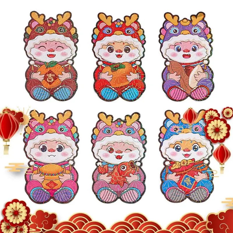 

2024 Dragon Year Red Envelope Year Of The Dragon Red Packet Lucky Money Envelopes Dragon Patterns Spring Festival Accessories