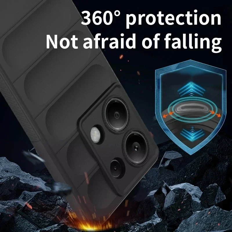 Luxury Anti-Shock Anti-Slip Soft Phone Back Case - Premium Rear Protection