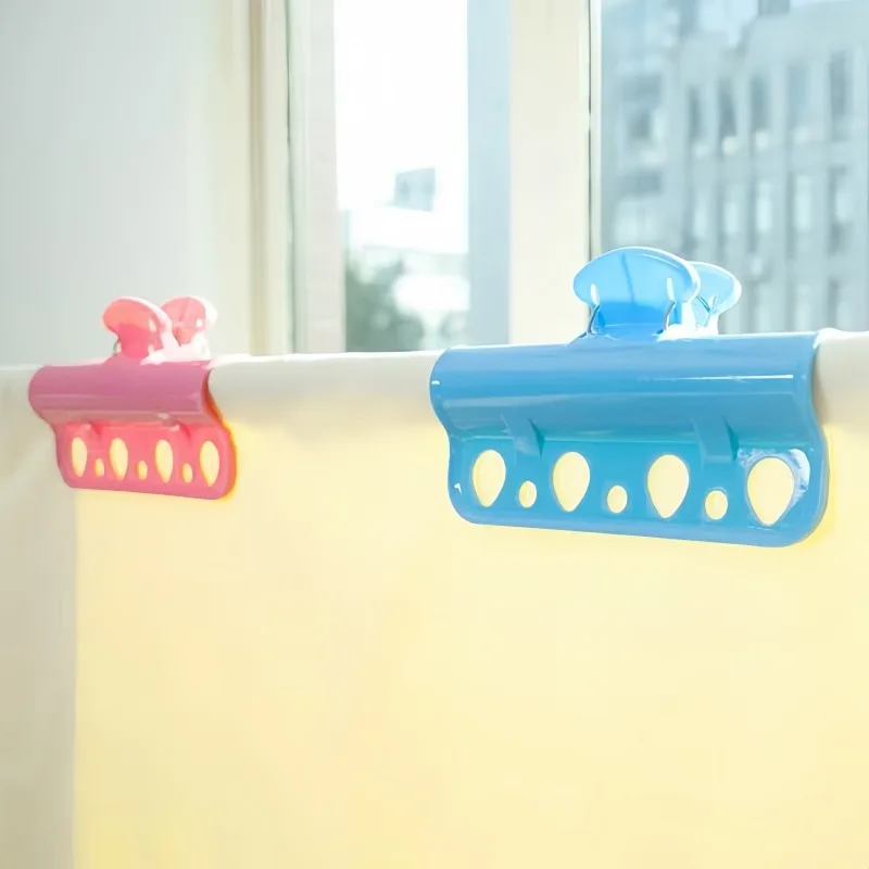 1pc  Windproof Large Clip Drying Rod Buckle, Windproof Clip for Clothes Hanger, Clothes Pole Fixing Clip for Clothesline Pole