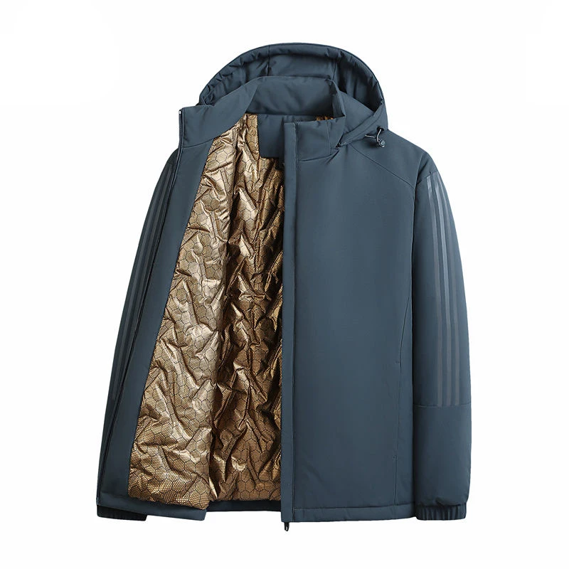 Spring Graphene Men's Coat Winter New Thickened Warm Cotton-padded Jacket Windproof Waterproof Interchange Outdoor Jackets