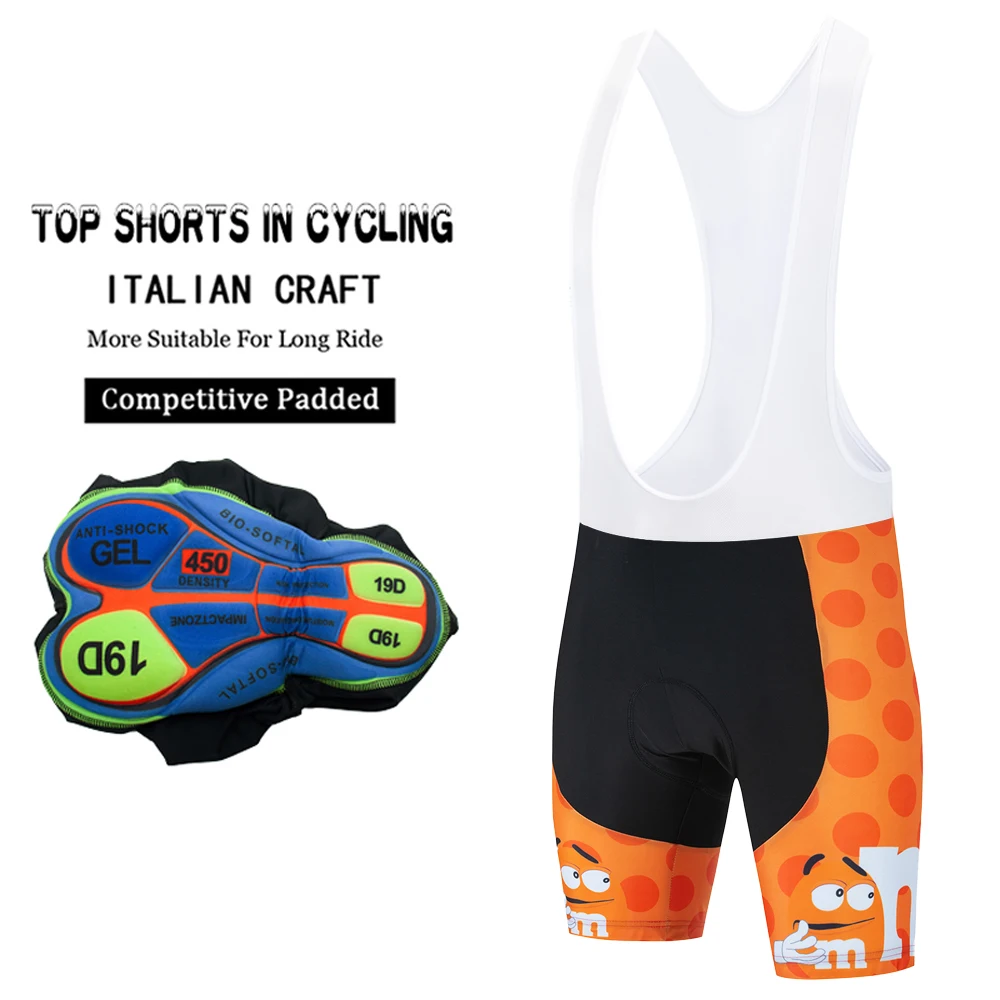 Cycling Mtb Men's Shorts Gel Cartoon Man Clothing Mountain Bike Sports Bib Pants Pro Short Summer Lycra Equipment Maillot cycling bib shorts cycling shorts cycling pants