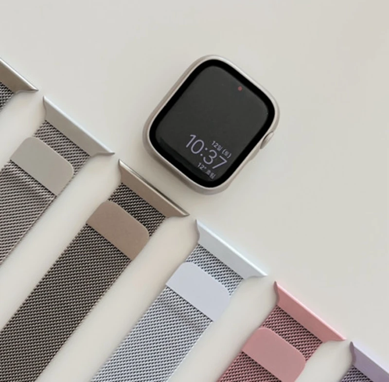

Nylon Bands Compatible with Apple Watch/Samsung Watch, Adjustable Braided Sport Wristbands Women Men Straps for iWatch &Samsung