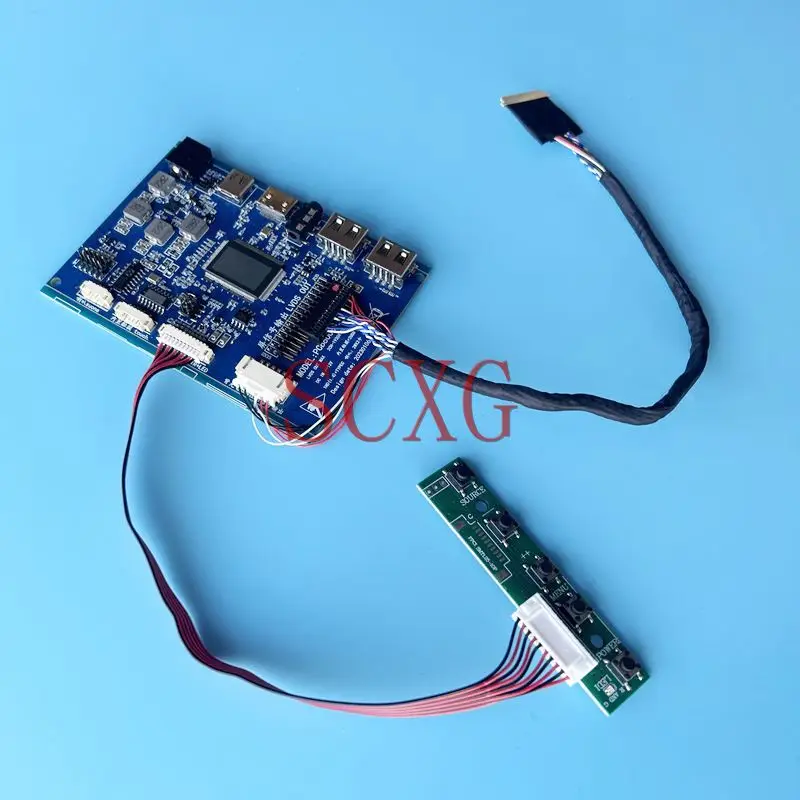 

Для B173HW01 1920*1080 DIY Kit PCB 862 плата драйвера контроллера LVDS 40 Pin 2-USB TYPE-C Mini HDMI-совместимый экран ноутбука 17,3"