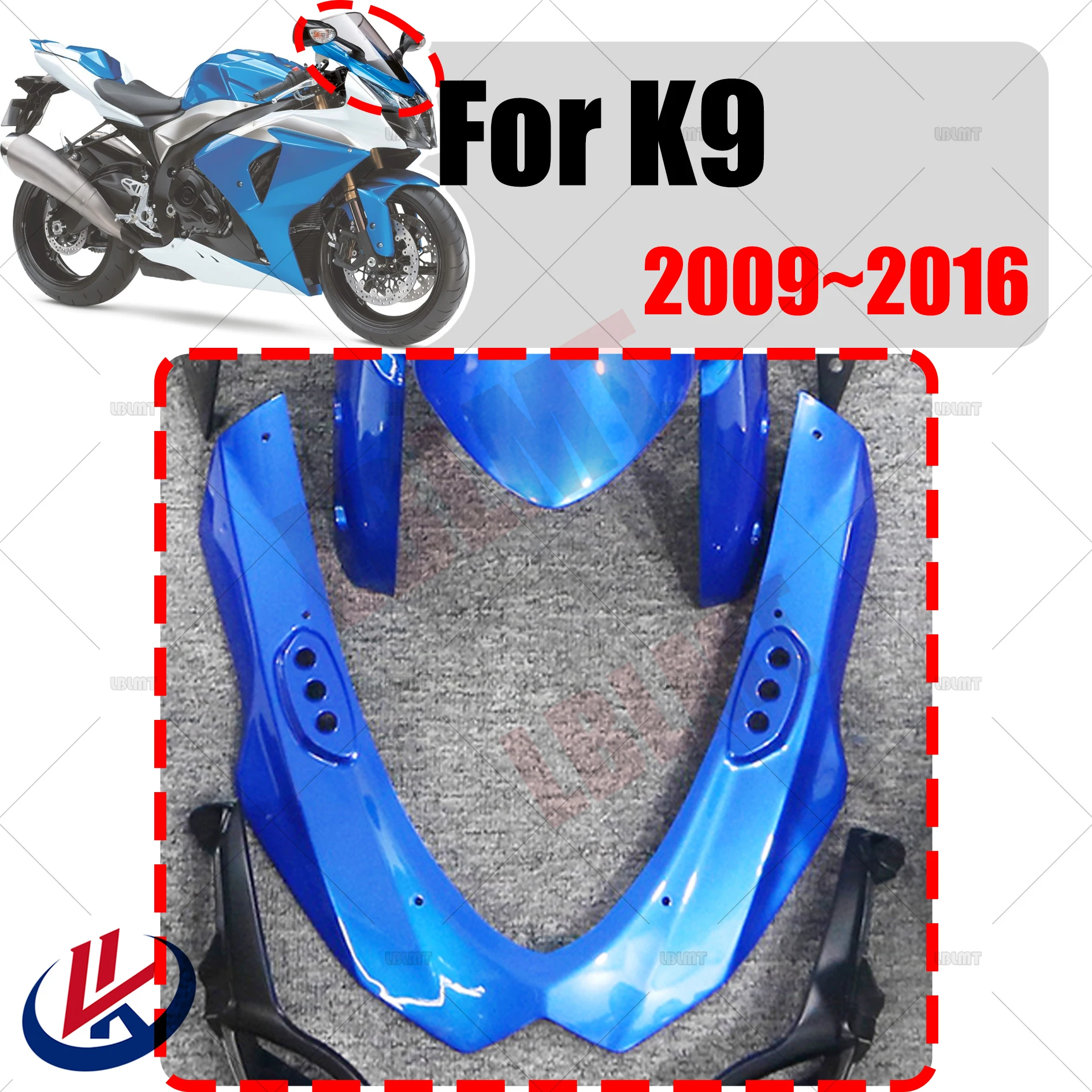 

Передняя фара обтекатель Cowl Nose подходит для Suzuki GSX R 1000 GSXR 1000 GSX-R1000 K9 2009 2010 2011 2012 2013 2014 2016 2015
