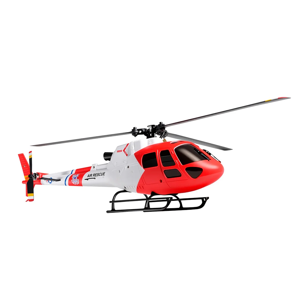 2026 WLtoys K150 RC 헬리콥터 AS350 항공기 4CH 브러시리스 광학 흐름 모델 비행기