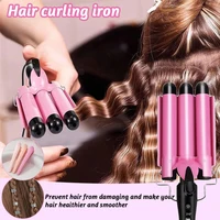 Professional Hair Curling Iron Ceramic Triple Barrel Hair-Curler Irons Hair Wave Waver Styling Tools Hair Styler Wand for Woman