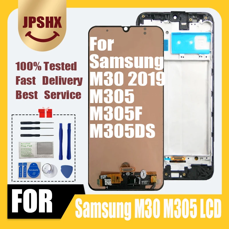 

6.4'' LCD For Samsung Galaxy M30 2019 Display Touch Screen Digitizer Assembly Replacment For Galaxy M30 lcd ​M305 M305F M305DS