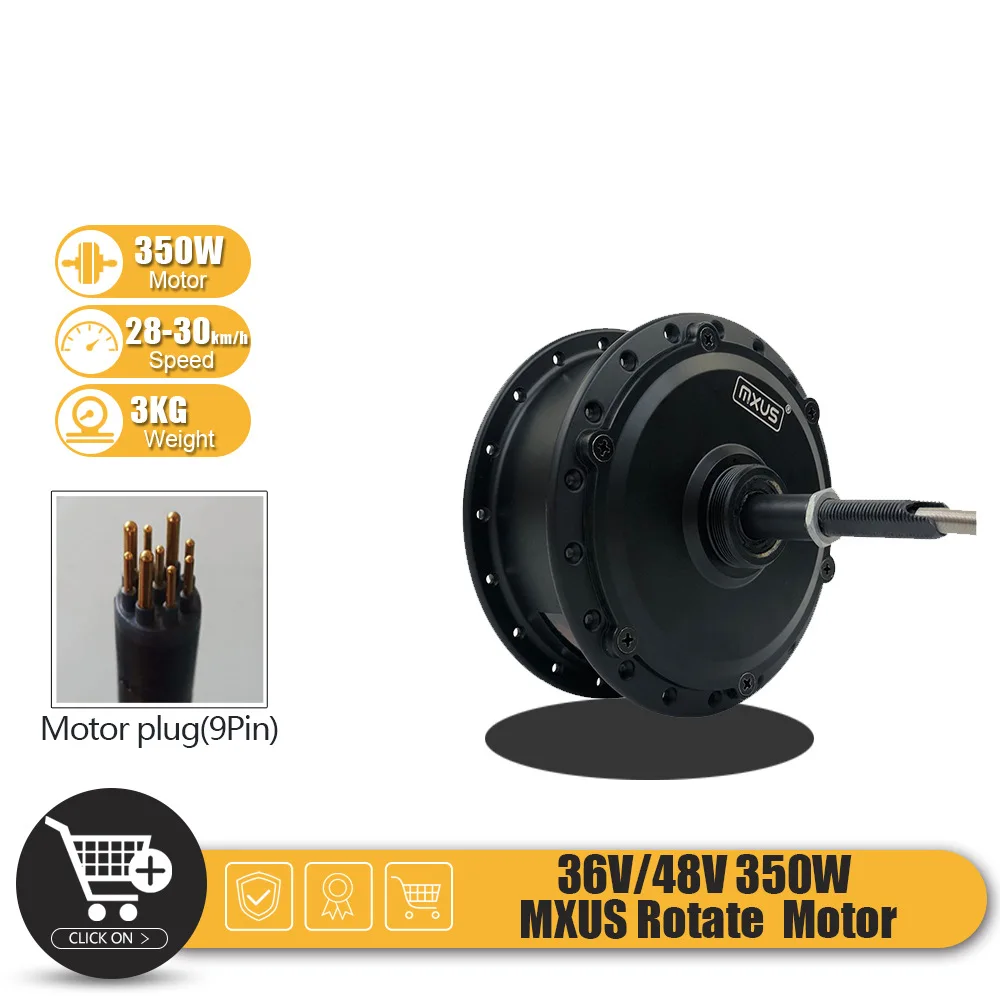 

Электрический велосипедный мотор MXUS, 36 В/48 В, 350 Вт
