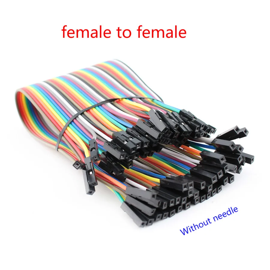 Kabel mostkujący kabel Dupont 40pin kabel z męskiego na męskie + żeński do żeńskiego 10cm 20cm do elektronicznego arduino diy