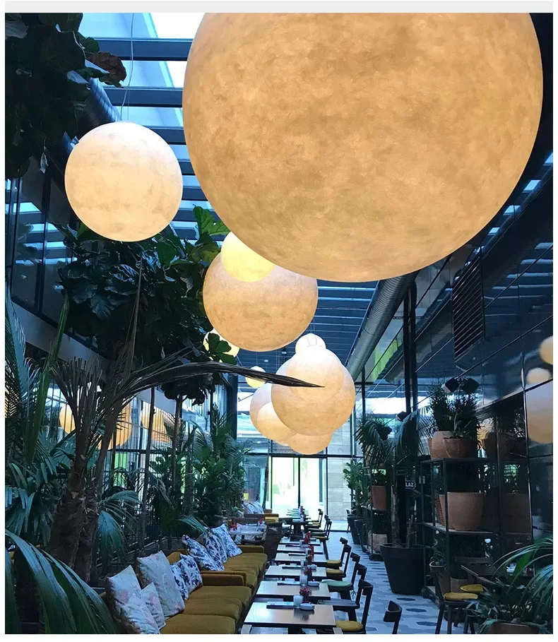 Nordic Moon LED Pendant Light 9