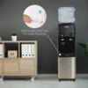 Top Loading Hot and Cold Water Dispenser - Water Cooler for 5 Gallon Bottles and 3 Gallon Bottles - Includes Child Safety Lock - 5
