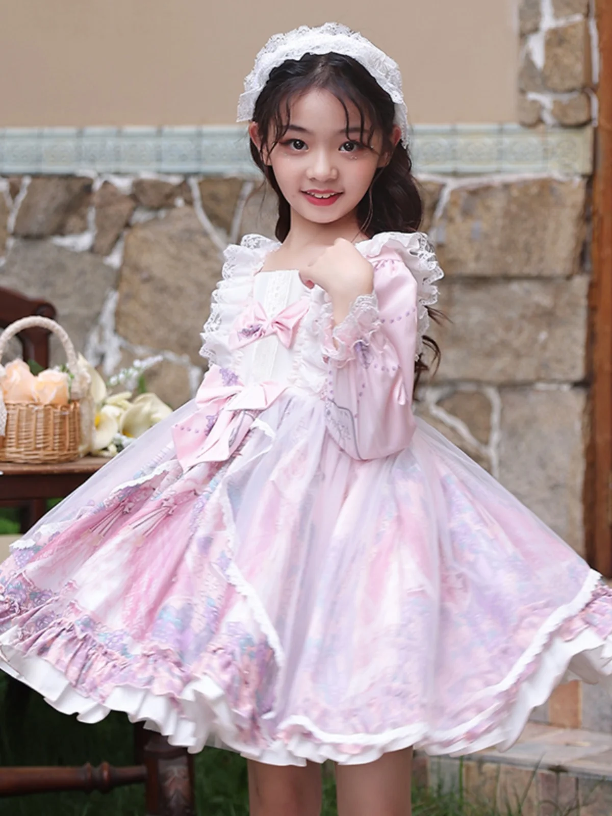 Lolita Dress Girls' Autumn New Children's Models Girl Birthday