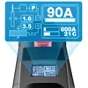 Smart Handheld Welder with Digital Display 2500W 90A Handheld IGBT Arc Welding Machine Automatic Digital Current Adjustment 220V 3