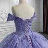 JANCEMBER Romantic Quinceanera Dresses 2024 Ball Gown Lace Flowers Purple Sweetheart Beading DY9946 robe de demoiselle d'honneur 6
