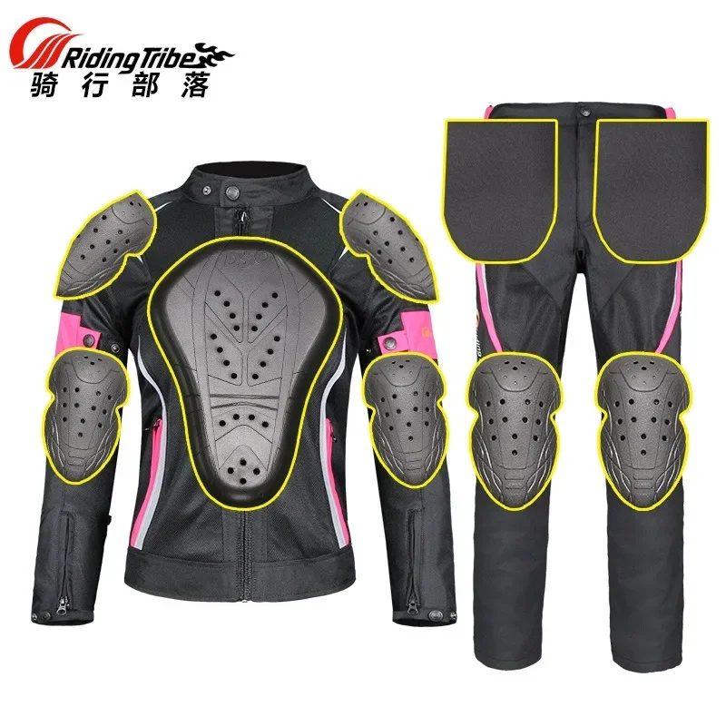 Woman Jacket Motorcycle Motorbike Riding Armor Protective Coat Summer Waterproof Lady Girl Clothing Anti-collision Suit JK-52 motorcycle jacket,motorcycle armor,motorcycle clothing
