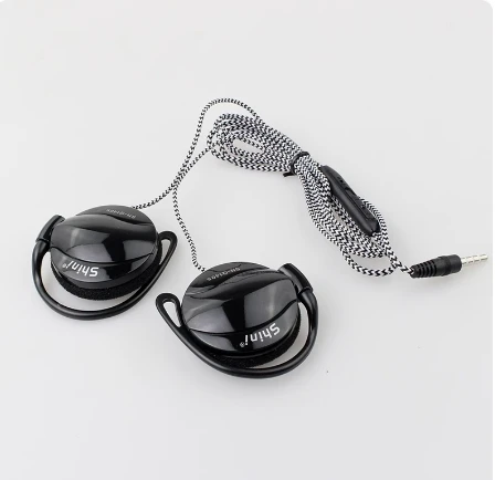 

Ear hanging, ear hanging, mobile phone, computer, universal MP3/MP4, sports time Ni line controlled earphones with microphone