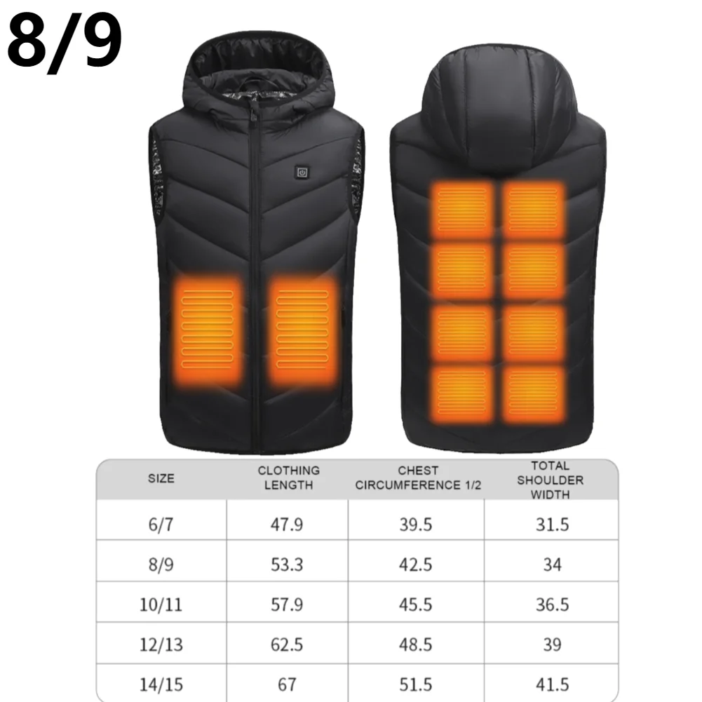 Heated Unisex Pants with 10 Zones & 3 Temperature Modes - Waterproof Winter Wear - Picture 10 of 10