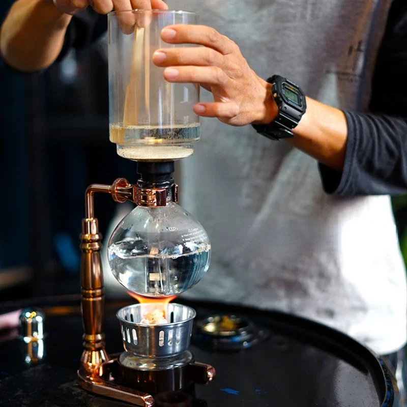 Siphon Coffee Maker 3/5Cups Pots Coffee Kettle Pot Set Accessories Barista Tools Maker coffee maker coffee maker accessory