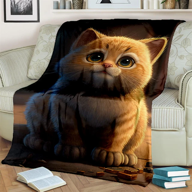 Simpatico gatto Calico, gatto Garfield, gatto persiano, coperta cartone  animato Ragdoll, coperta morbida per la casa camera da letto copridivano  coperta per bambini - AliExpress