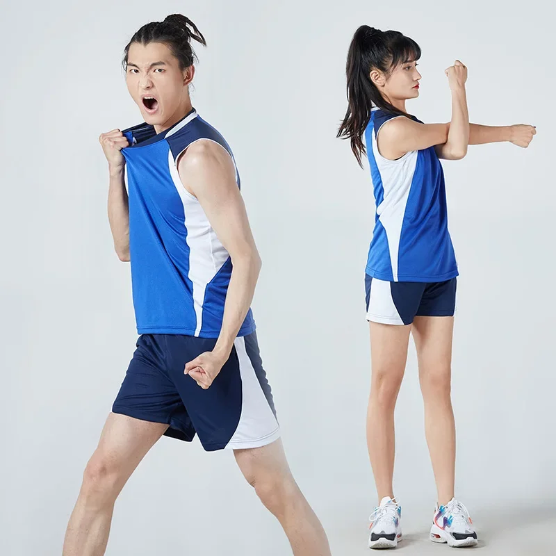 Mens Volleyball Uniform Team Volleyball Shorts Women Training Suit Jerseys Kits Unisex