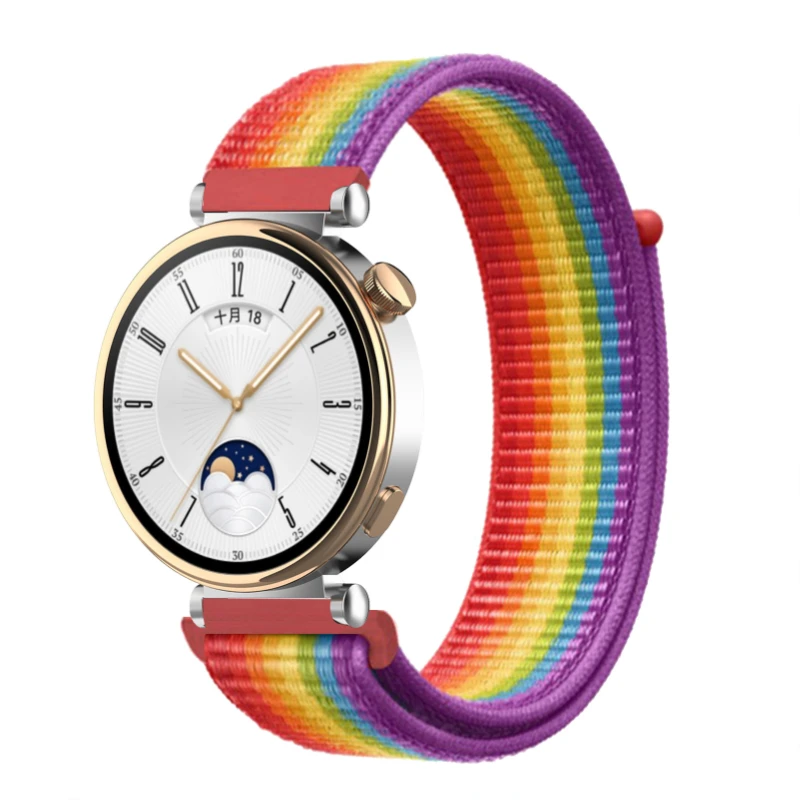Nylon Loop Strap Bracelet Wristband for Huawei Watch - Multiple Sizes Available
