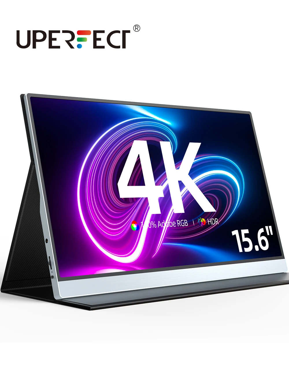 Uperfect Uplay C10 Monitor Portatile 15.6 "4K Uhd Ips Secondo Schermo Per Pc Portatile Mac Huawei Lg Phone Usb C Hdmi Gaming Display