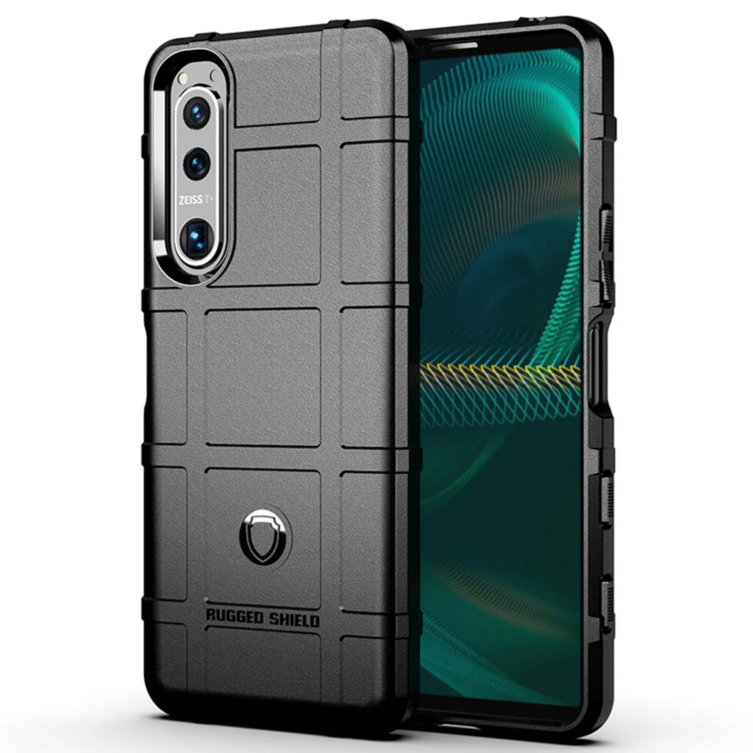 Armor Shield Anti-Knock Matte Back Cover for Sony Xperia 5iii - Durable Rubber Phone Case