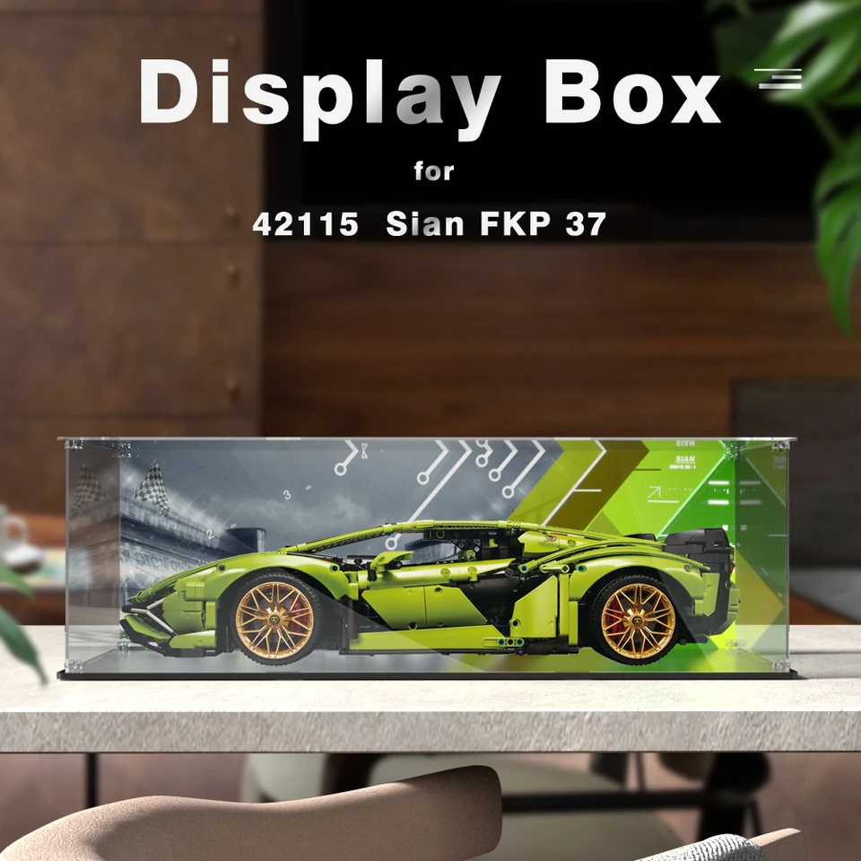 Acrylic Display Box for Lego 42115 Dustproof Clear Display Case