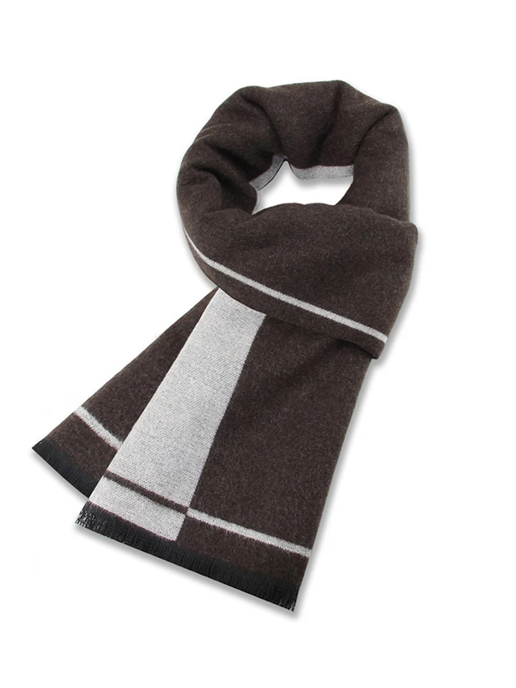 

Fashion Imitation Cashmere Men Neckwear Unisex Scarf Winter Plaid Warm Scarve Pashmina Foulard Bufanda Hijab Muffler Wrap Shawls