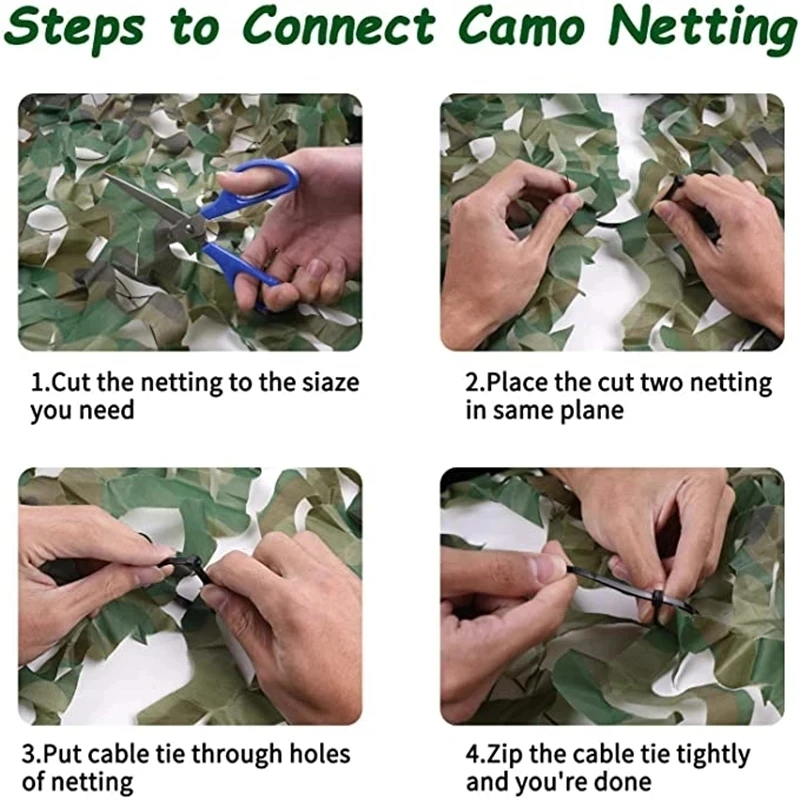 Camouflage Net Hunting Camouflage Net Garden Pavilion Car Tent Awning Blue White Green Desert Beige