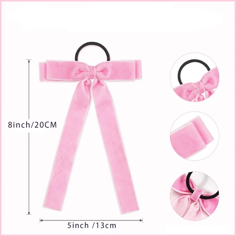 Рисунок 6 - Женская бархатная резинка для хвоста