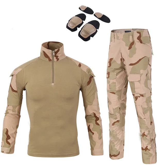 QIYUANT Kinder Taktik-Kleidung Set - Camouflage Outdoor Army Look Für Junge & Mädchen