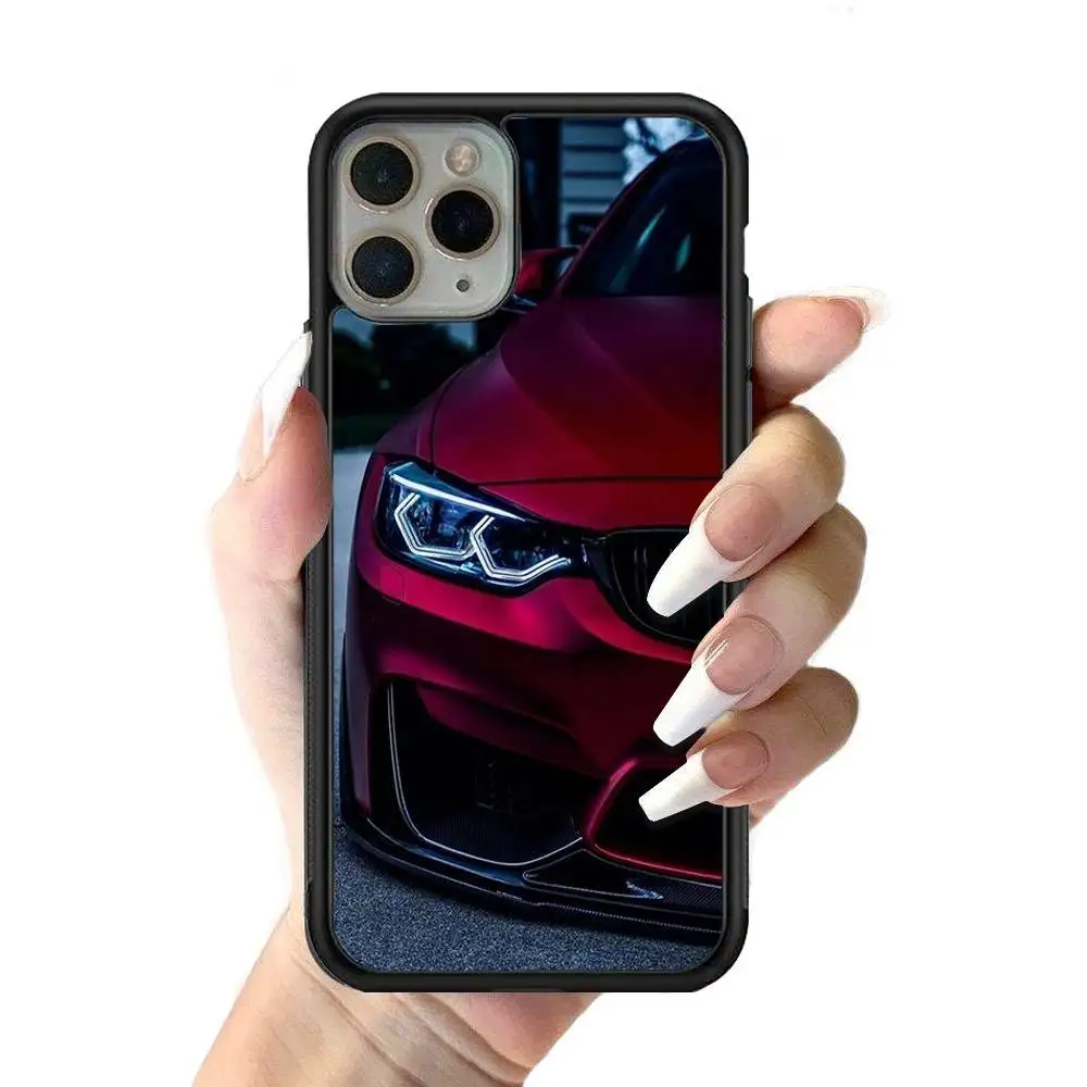 Sport Black Red COOL Silicone Phone Case - Durable PC+TPU Cover